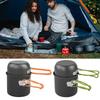 Hard Aluminum Alloy Material Camping Cookware Lightweight Outdoor Tableware Backpacking