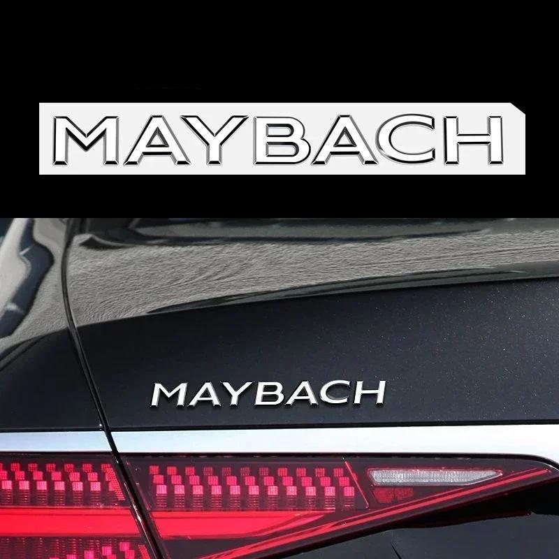 C200 E200 Новые Для Mercedes Benz MAYBACH буквенный значок автомобильные наклейки для Mercedes Benz MAYBACH V12 S400L S600 задний логотип багажника modif