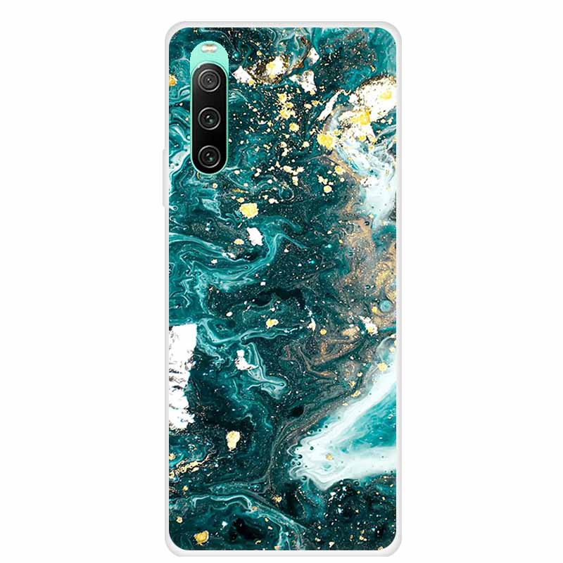 Чехол для Sony xperia 10 IV 1 IV 10 iV Прозрачный Модный Мягкий Силиконовый Задний Чехол из ТПУ для Sony Xperia 10 1 5 III Чехол-Ракушка Кот