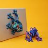 3D Печать Творческий плюс Юмористический Реалистичный 3D Лягушка Различный Стиль Магниты на Холодильник Игрушки Действие Дети Подвижный Сустав Игрушки-Антистресс
