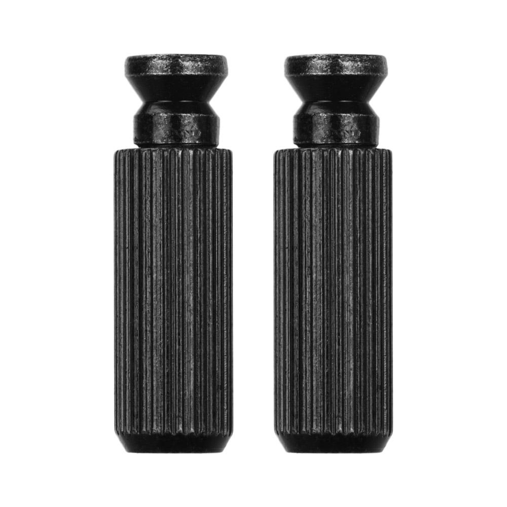 2 ШТ. Металлические Стойки Тремоло Бриджа Электрогитары Анкеры Винты Диаметр 8 ММ Аксессуары Запчасти Серебристый