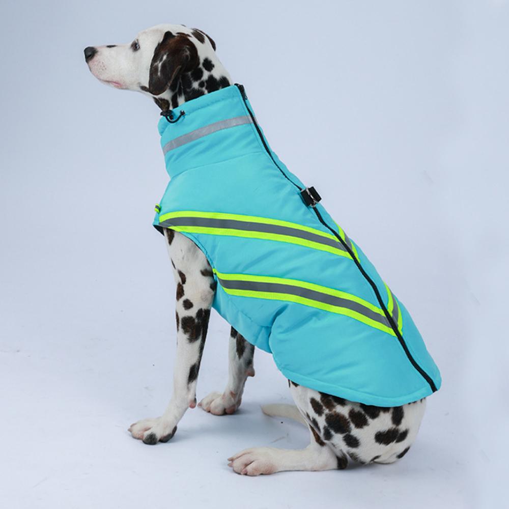 Winter Dog Clothes Waterproof Pet Jacket Warm Dogs Coat Reflective Costume Windproof Apparel for Small Medium Large Dogs Bulldog Labrador Clothing