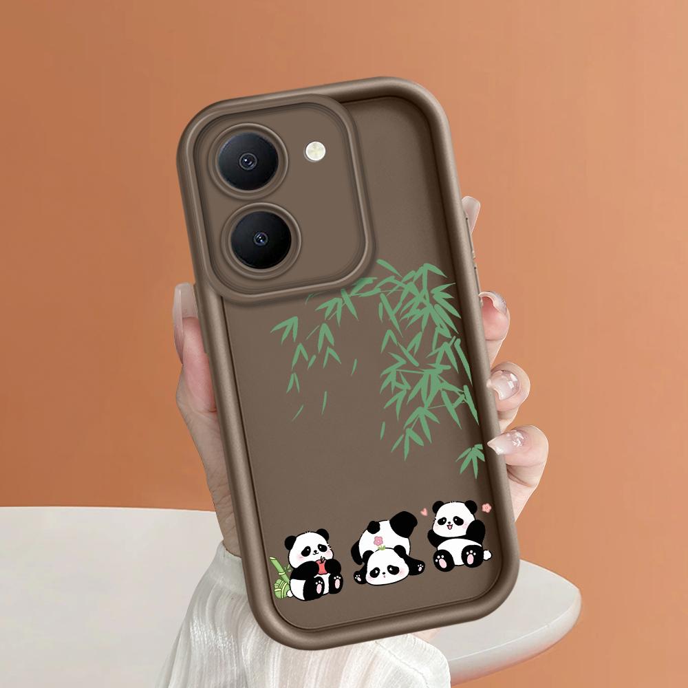 Мягкие силиконовые квадратные лестницы с мультяшным узором, полное покрытие, защита камеры, противоударный чехол для iPhone Infinix Tecno Vivo