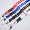 zjdf10 Car Keychain Pendant Nylon Lanyard Key Ring for Mitsubishi Pajero L200 ASX Eclipse Montero Ralliart Starion Outlander Galant
