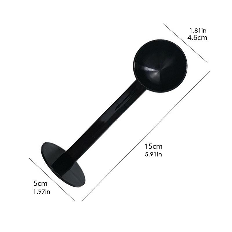 1Pcs Coffee Spoon Tamping Scoop 2 In 1 For Coffee Powder Coffeeware Measuring Tamper Spoon Plastic Home Kitchen Accessories