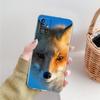 Чехол для телефона с милым мультяшным животным лисой для Samsung Galaxy A51 A71 A21S A12 A11 A31 A41 A52 A32 5G A72 A01 A50 A70, мягкий прозрачный чехол