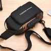 2025 Новая сумка через плечо, мужская маленькая сумка для мотоцикла, нагрудная сумка, ощущение высокого класса, сумка через плечо с защитой от кражи