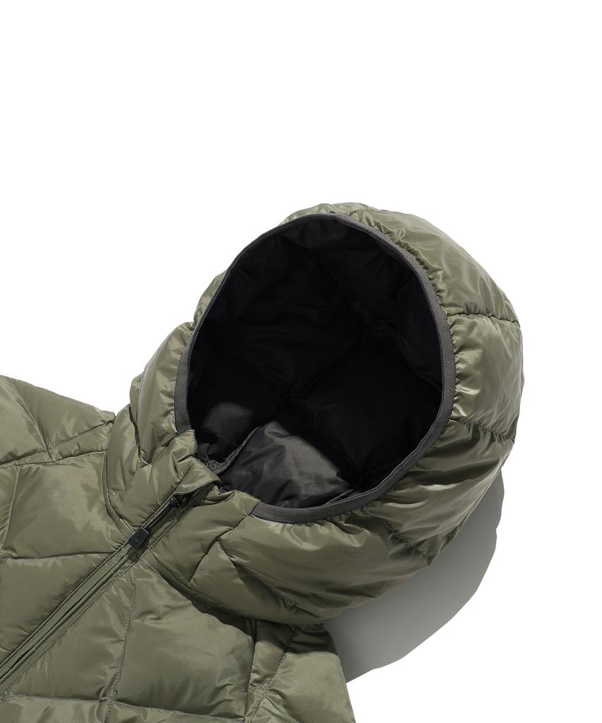NICEGHOSTCLUB Hooded Light Down Jacket_Sand(Ng2Gwub900A)