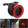 Intelligent Bike Tail Light Brake Sensing Bike Rear Light Waterproofs Bicycles Back Light USB Rechargeable Cycling Light