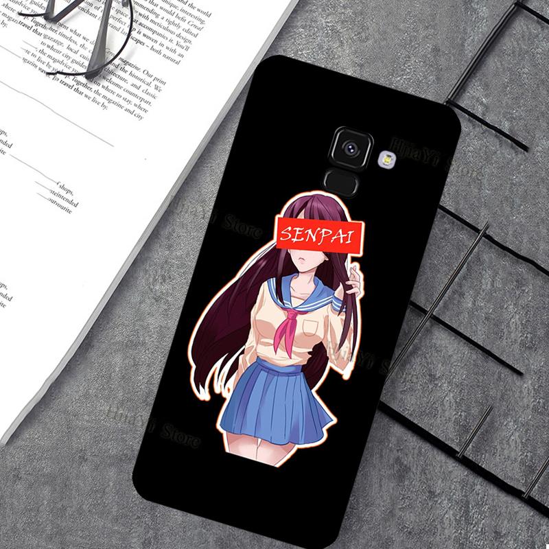 Чехол с аниме Сугой Сенпай для Samsung J3 J5 J7 J1 A3 A5 2016 2017 J4 J6 J8 A7 A9 A6 A8 Plus 2018 Coque Fundas