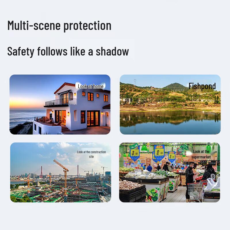 Dahua 4MP PoE IR Night Vision Bullet Camera CN plug (adapter included)