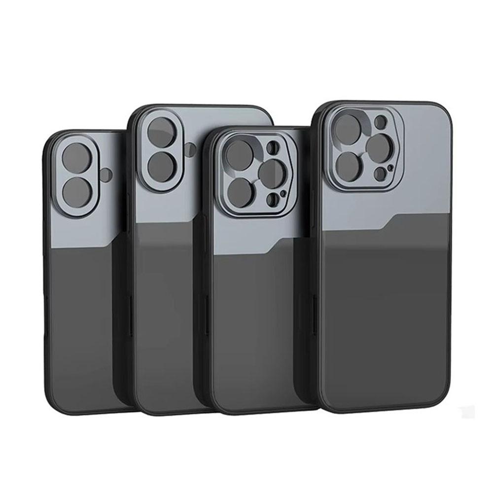 Чехол для телефона с резьбой 17 мм для iPhone 16 Pro Max Plus, защитный чехол для Ulanzi Kase Apexel, анаморфный макро-широкоугольный объектив