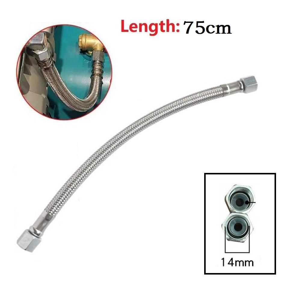 Air Tools Air Compressor Tube 30 Inch Air Compressor Flexible Hose Connecting Pipe Internal Thread 14mm Brand New