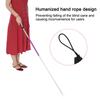 Folding Foldable Reflective Cane Crutch Portable Anti Shock   Walking Stick Blind People
