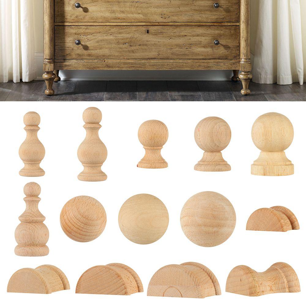 Стиль Декор Поделки Мебельные Ножки Шкаф Сиденье Ножки Винтаж Резьба по Дереву Домашний Декор