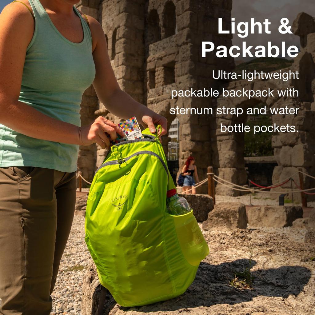 Osprey Сверхлегкий рюкзак Stuff Tundra Green,