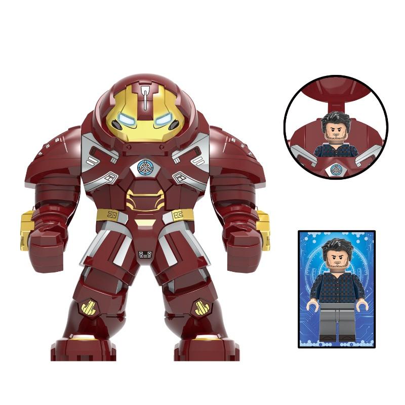 Набор экшн-фигурок супергероев Pg Коллекция для взрослых Включает Железного Человека Халка Тора Капитана Америку Грута АБС-пластик Высота 8 см