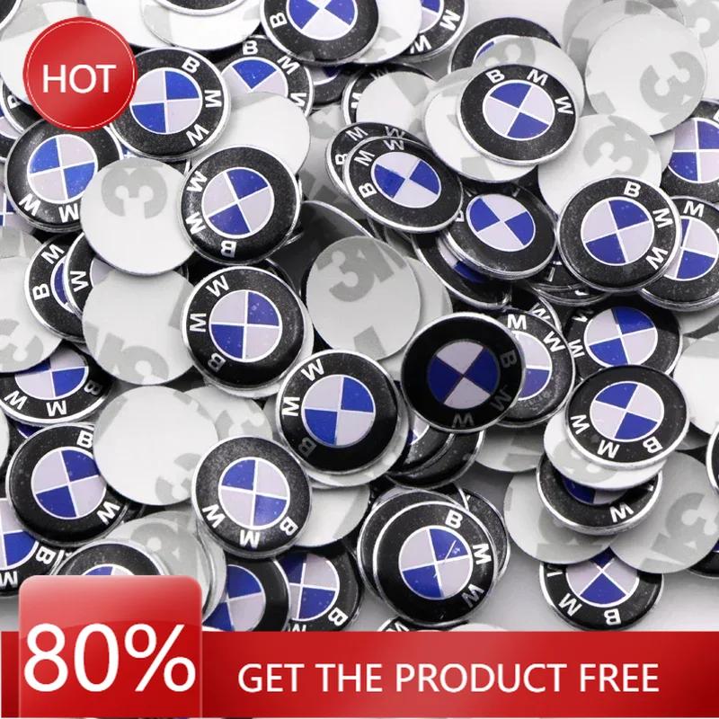 2025 Горячие 50 ШТ 14 мм Значок автомобиля Эмблема наклейка на ключ автомобиля декорация Наклейка Для Bmw e46 e90 e60 e39 f30 e36 f10 f20 e87 e92 e30 e3
