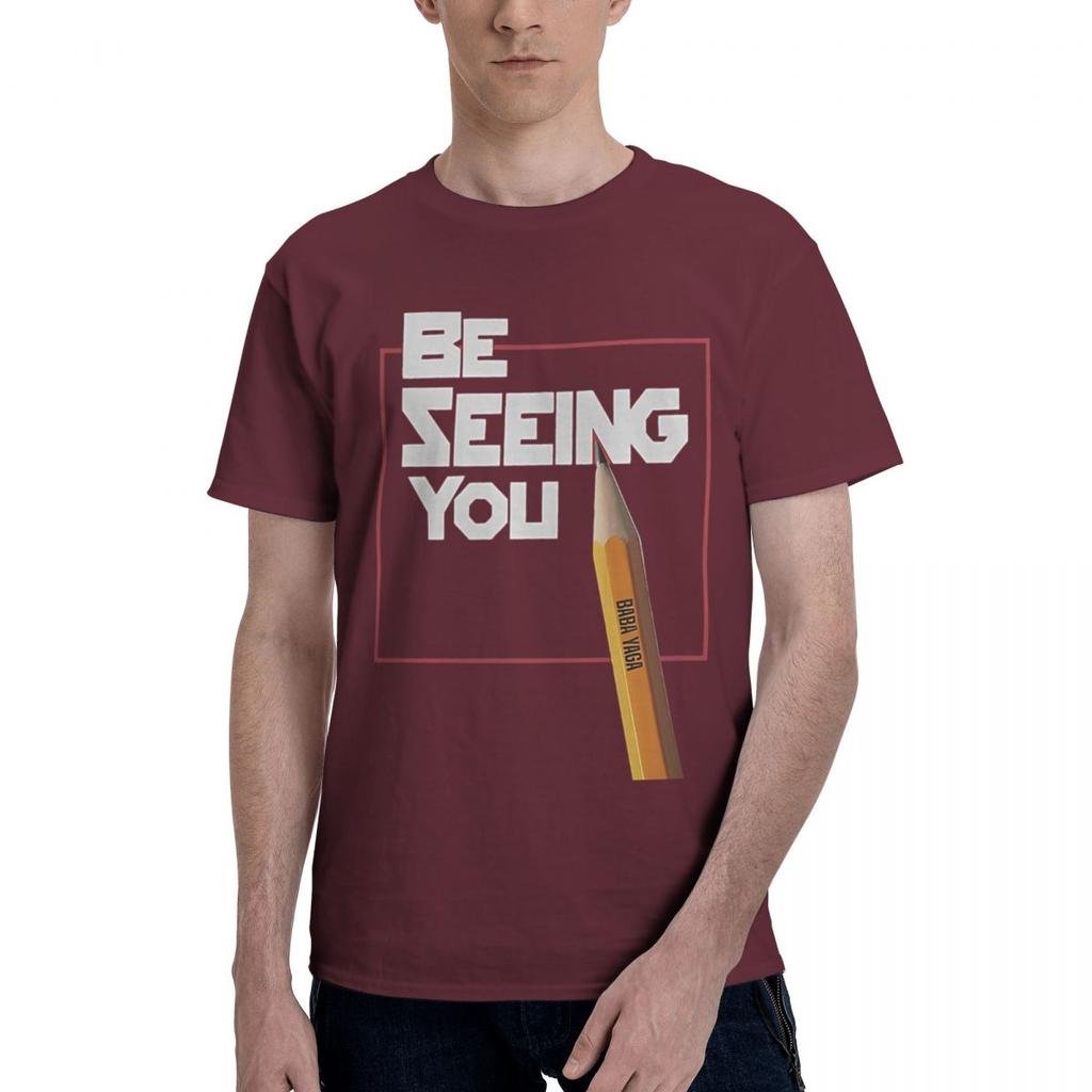 Be Seeing You John Wick Inspired 100 Cotton Casual Breathable Confortable T Shirt Designer Clothes Men Men TShirt