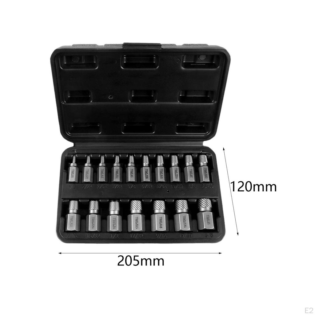 Поврежденные наборы болтов экстрактора винта, высокая твердость, прочная стальная стержень с шестигранной головкой