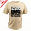 Унисекс футболка Rage Against The Machine Монашки с пистолетами Рэп-метал группа Футболки Дышащие Фитнес С круглым вырезом Топы Одежда для мужчин