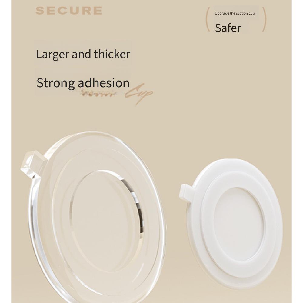 no drill suction grab rail anti slip safety handrail for elderly bathroom toilet home use