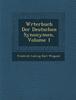 Книга W Rterbuch Der Deutschen Synonymen, Volume 1