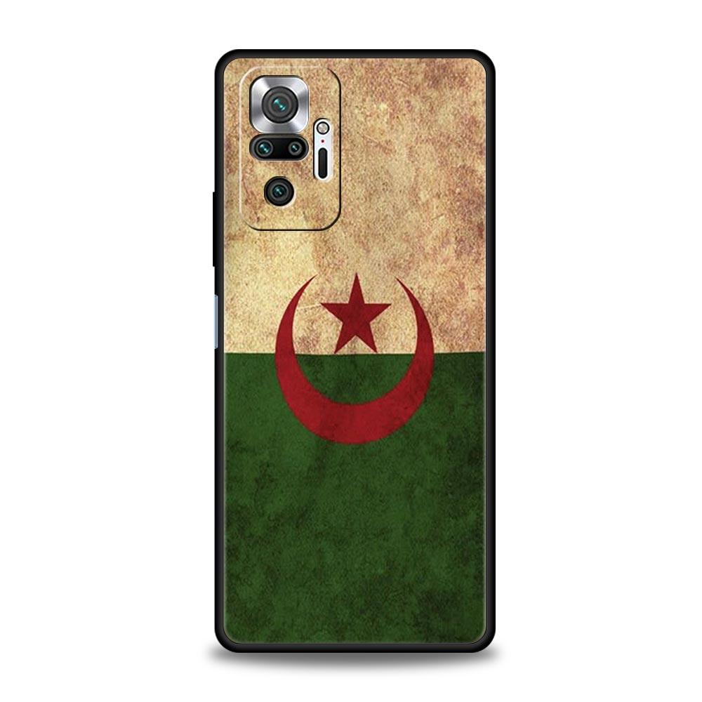 Чехол для телефона для Xiaomi Redmi Note 14 13 12 Pro Plus 5G 9S 9 10 11 4G 14C 13C 12C 10C 9C 9A Алжир Паспорт Мягкий чехол