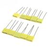 50PCS Safety Capacitor 102J-474J Electronic Capacitor Set 100V 10 Values Capacitors Assortment Kit