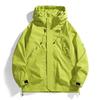 Men's Streetwear Hooded Jacket Loose Fit Casual Windbreaker Unisex Coat