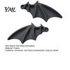 Bat Wing License Plate Decor 1 Pair Decoration, Gothic Black SUV for Vehicle Front Rear Plates, Car Truck Exterior Accessories