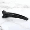 Black Simple And Versatile Large, Medium And Small Pointed Mouth Clip, Creative Disc Hair And Hairdressing Partition Positioning Clip