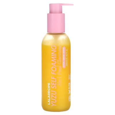 Yuzu Self Foaming, 3 In 1 Peel Cleanser, 6.76 Fl Oz (200 Ml)