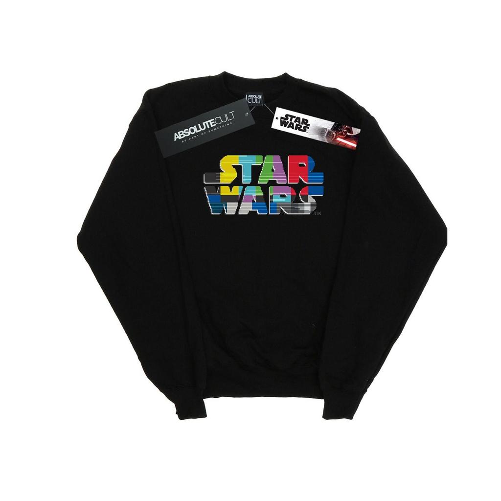 Star Wars Mens Test Card Logo Sweatshirt