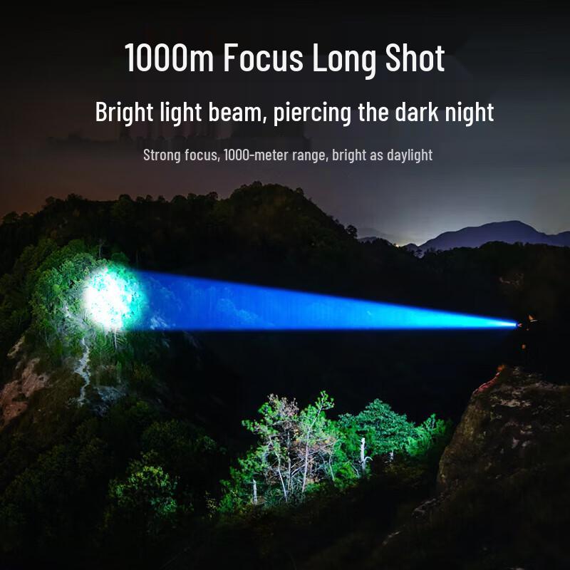Philips SFL8168 30W Super Bright Zoom Flashlight