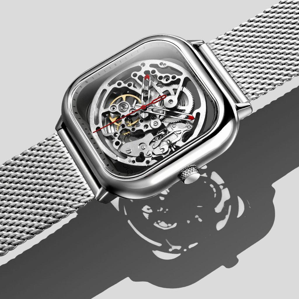 CIGA Design Мужские часы, автоматические механические часы-скелетоны, роскошные наручные часы Hollow Business для мужчин и унисекс