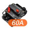 Circuit Breaker 20A to 300A Reset for Car Audio System Waterproof Marine Circuit Breaker Reset Fuse 12V- 48V DC 40A 60A Fuses4