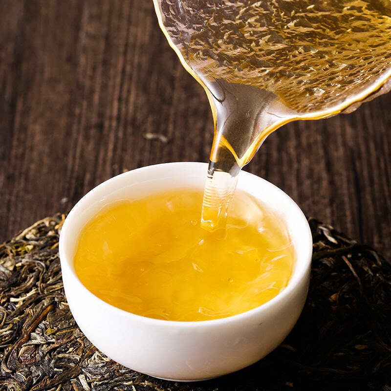 200 г чая Юньнань Пуэр Иу Премиум Сырой чай Пуэр Органический зеленый чай Пуэр