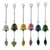 Antique Outdoor Iron Wind Chimes Outdoor Hang Pendants Lucky Temple Bells Deco