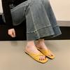 Beautiful Cool Slippers Women's Outer Wear Summer New Fashion Versatile One Pedal Soft Bottom Beach Mop