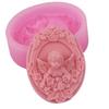 Silicone Mold Silicone Mold Angel Baby Handicraft Soap Mold DIY Baking Tools for Cake Fondant Chocol
