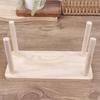 Hamster Play Wooden Platform Small Pet Playing Stand Putting Food Bowl Water Table Cage Accessory Hamster Climbing Supplies