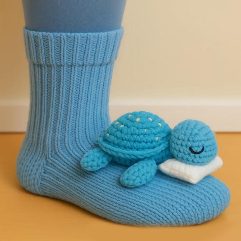 3D Вязаные Носки с Животными Осень Зима Женские Милые Мультяшные Напольные Теплые Носки Рождественские Забавные Носки