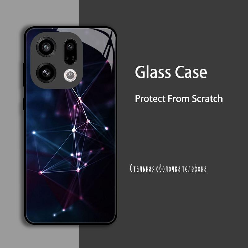 Для OPPO Find X9 X 9 Pro Чехол Крышка Чехол из закаленного стекла Жесткий Противоударный Чехол-бампер для OPPO Find X8S X8 Ultra Защитный чехол