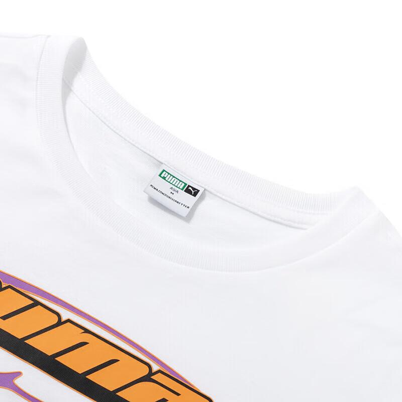 PUMA Women's Short Sleeve Round Neck Graphic T-Shirt