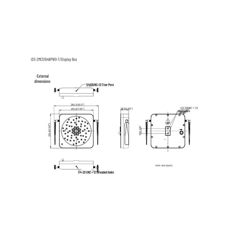 Hikvision Online Sound Imager 4G Version CN plug (adapter included)