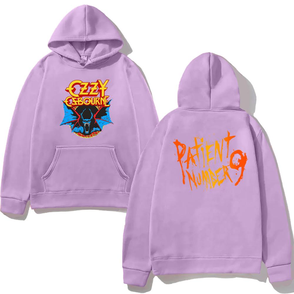 Худи Ozzy Osbourne 2025 Модные толстовки Харадзюку Эстетичное худи Классическая одежда унисекс Винтажные мягкие панк толстовки с капюшоном