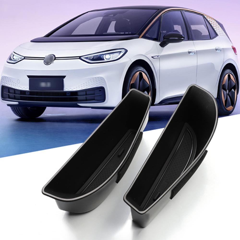 Для Volkswagen VW ID.4 ID4 ID 4 CROZZ дверная ручка ящик для хранения аксессуаров автомобильный дверной держатель лоток-органайзер интерьер