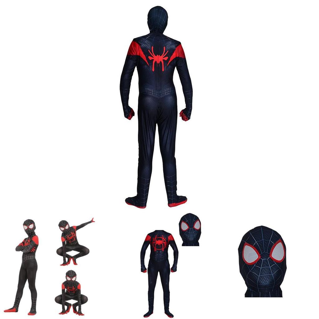 Изысканное качество Spider-man Into The Spider-verse Костюм для ролевых игр