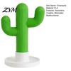 Stable Earphone Display Cactus Headphone Stand And Watch Holder, Desktop Organizer with Cable Storage PLA 3D Printed Tray, Rack for Earphones